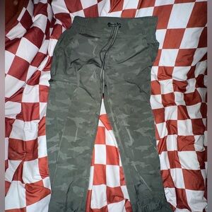 Camo scrub pants